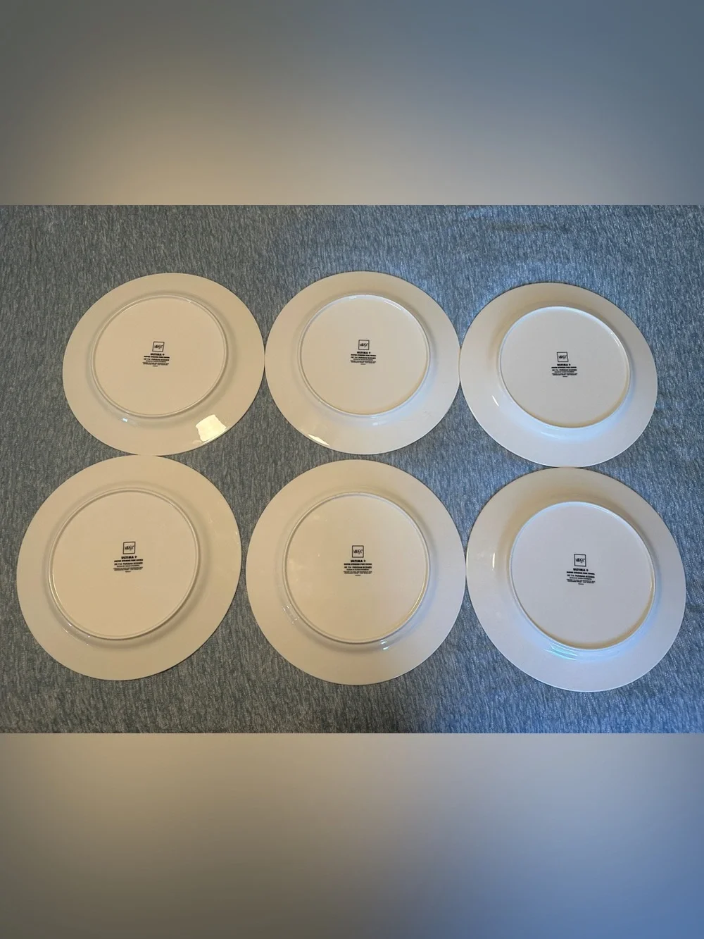 Mikasa HK 114 Dinner Plates (6) - Parisian Scenes